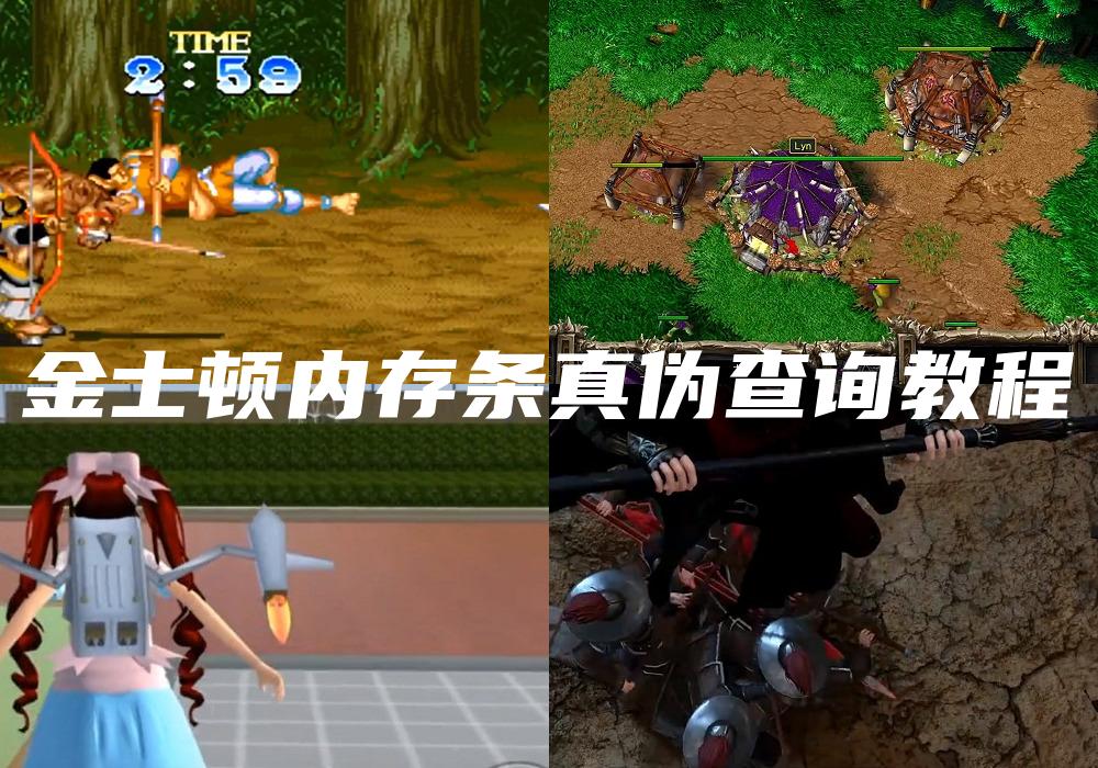 金士顿内存条真伪查询教程
