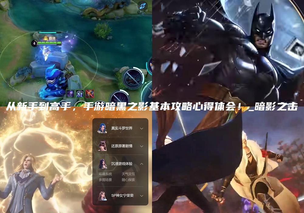 从新手到高手，手游暗黑之影基本攻略心得体会！_暗影之击