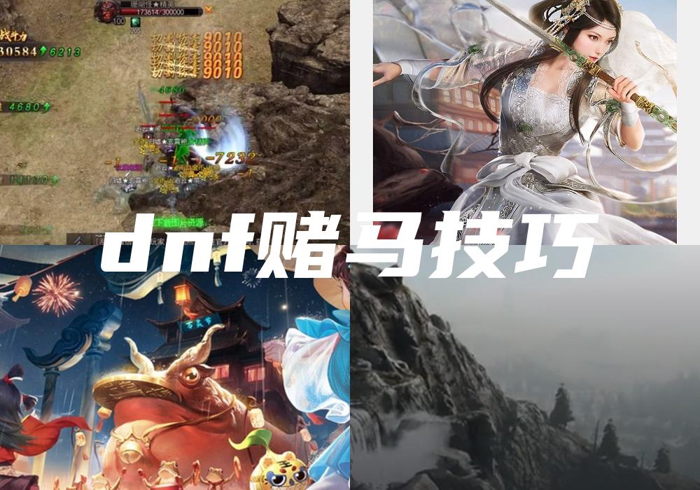 dnf赌马技巧