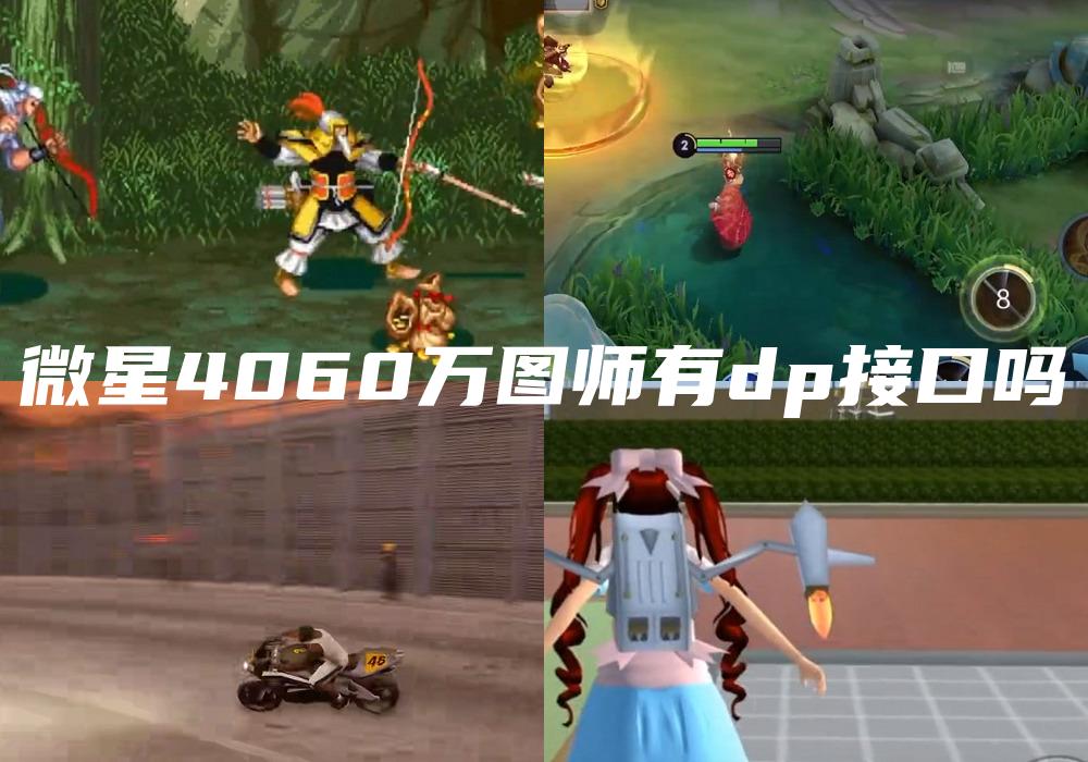 微星4060万图师有dp接口吗