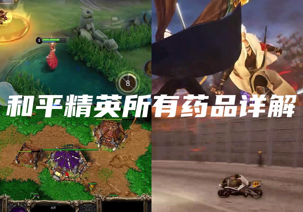 和平精英所有药品详解