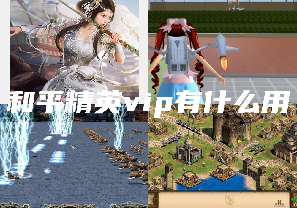 和平精英vip有什么用