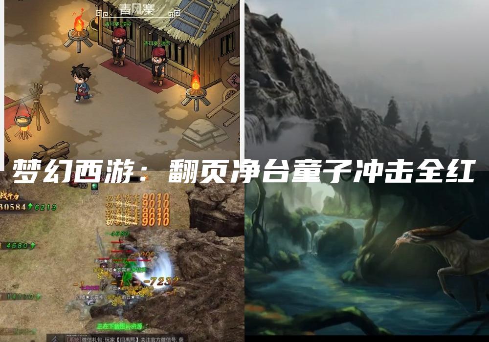梦幻西游：翻页净台童子冲击全红