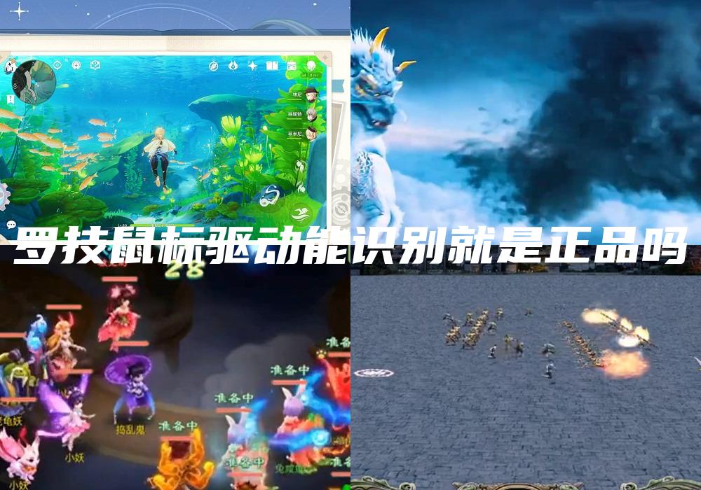 罗技鼠标驱动能识别就是正品吗