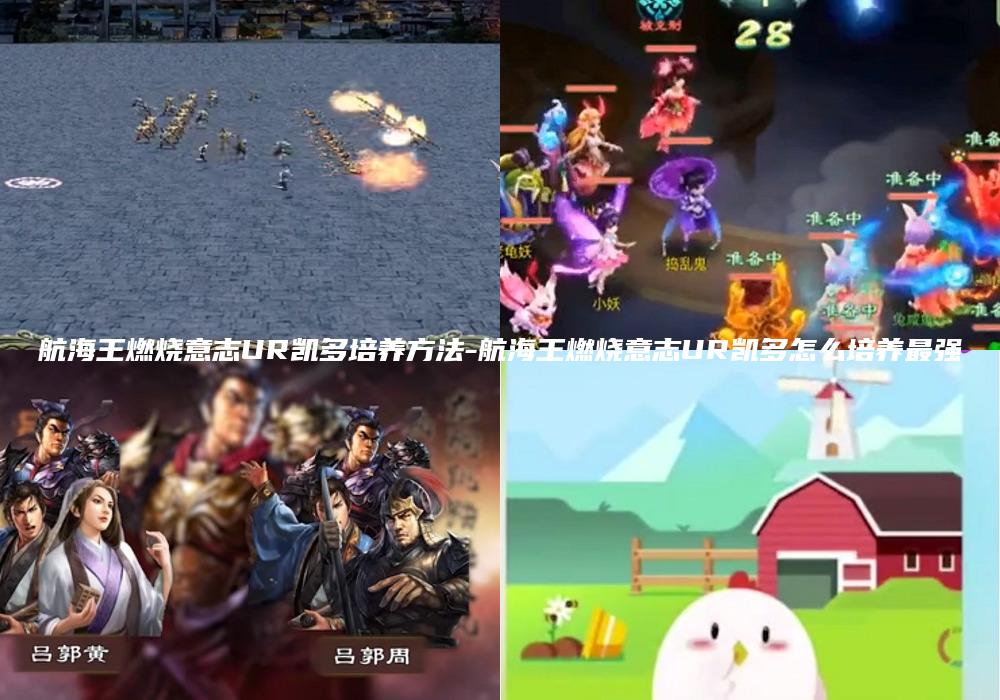 航海王燃烧意志UR凯多培养方法-航海王燃烧意志UR凯多怎么培养最强