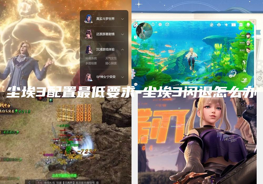 尘埃3配置最低要求-尘埃3闪退怎么办