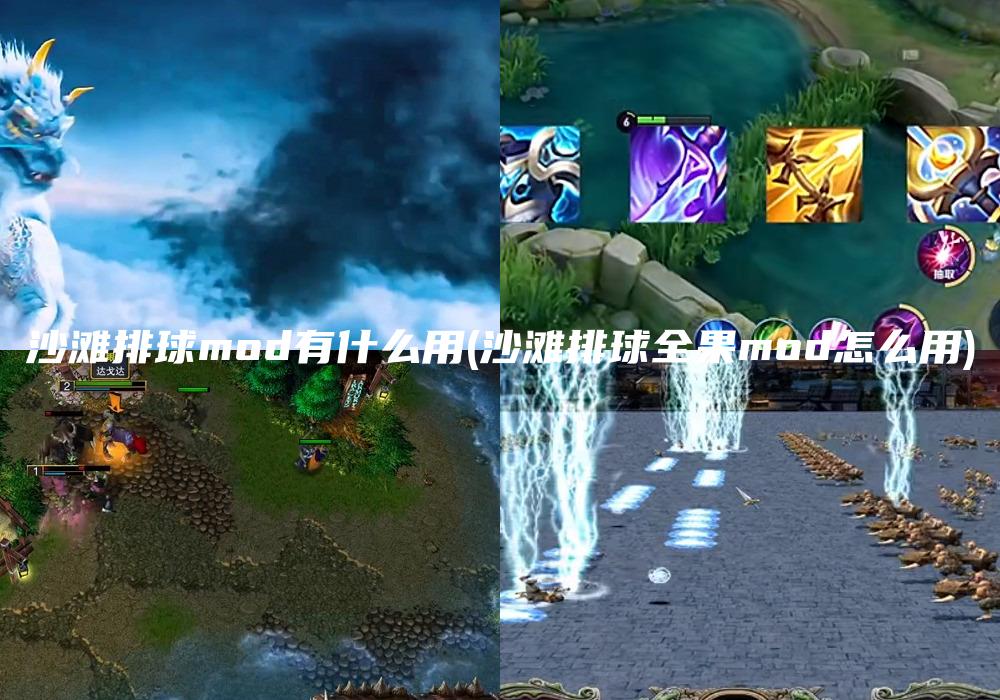 沙滩排球mod有什么用(沙滩排球全果mod怎么用)