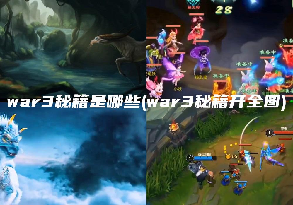war3秘籍是哪些(war3秘籍开全图)