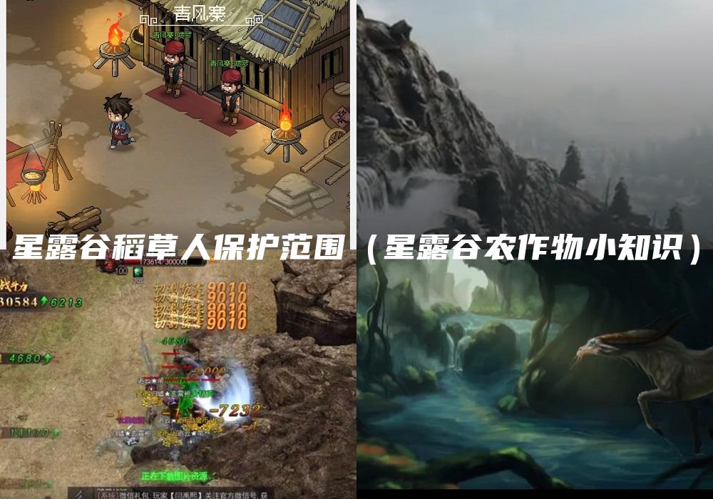 星露谷稻草人保护范围（星露谷农作物小知识）