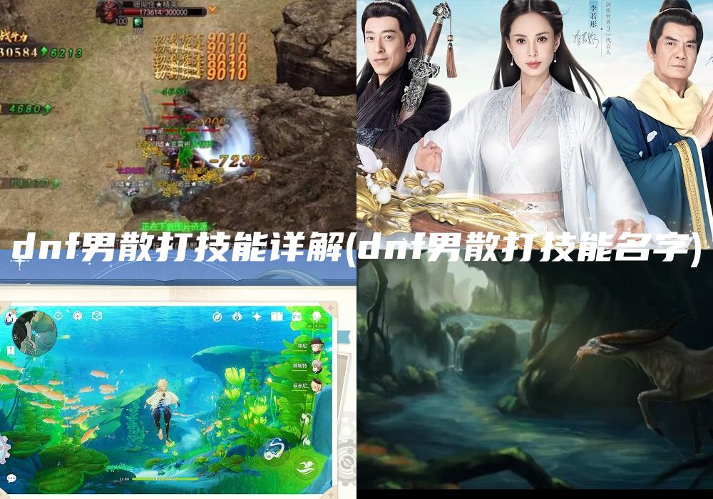 dnf男散打技能详解(dnf男散打技能名字)