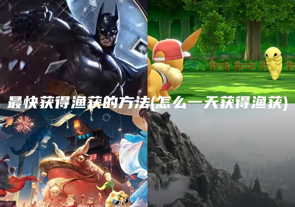 最快获得渔获的方法(怎么一天获得渔获)