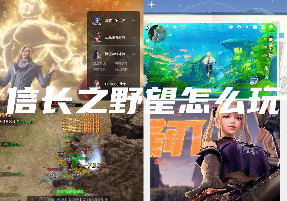 信长之野望怎么玩