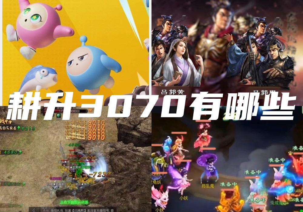耕升3070有哪些