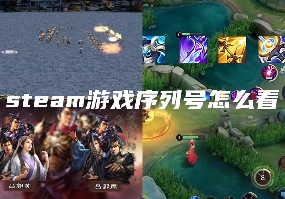 steam游戏序列号怎么看