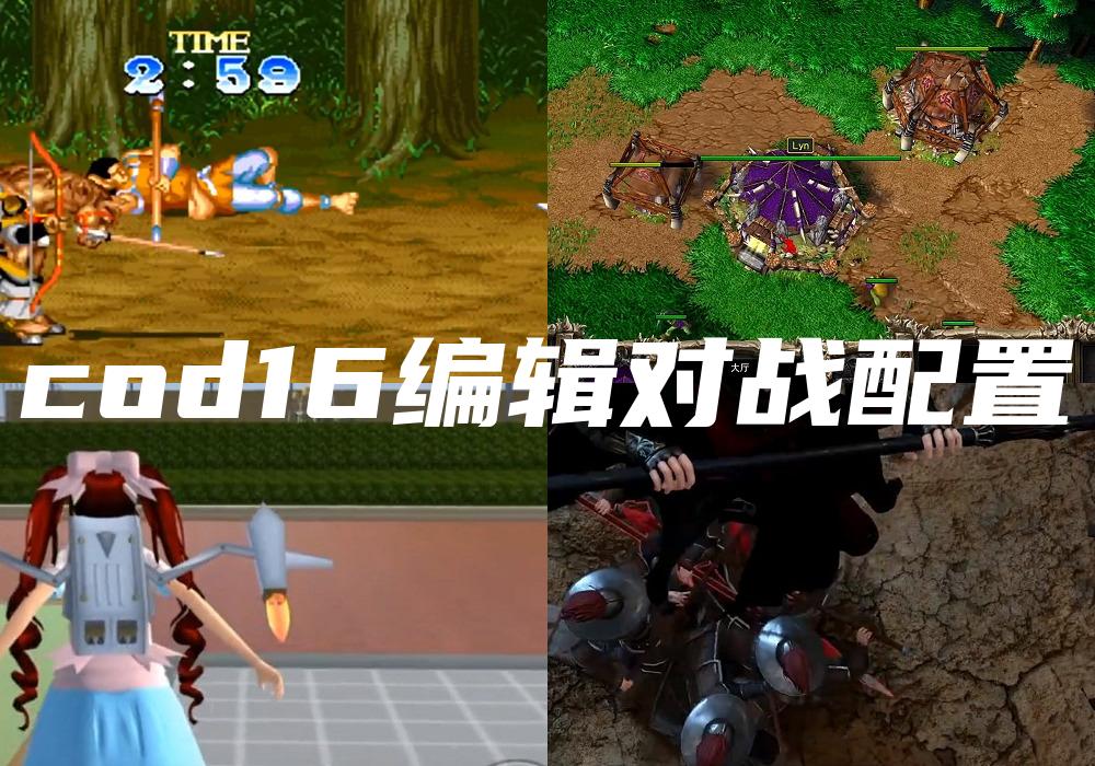 cod16编辑对战配置