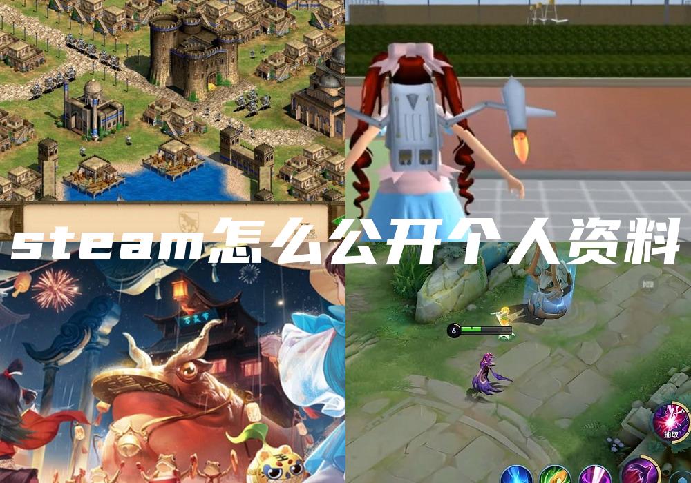 steam怎么公开个人资料
