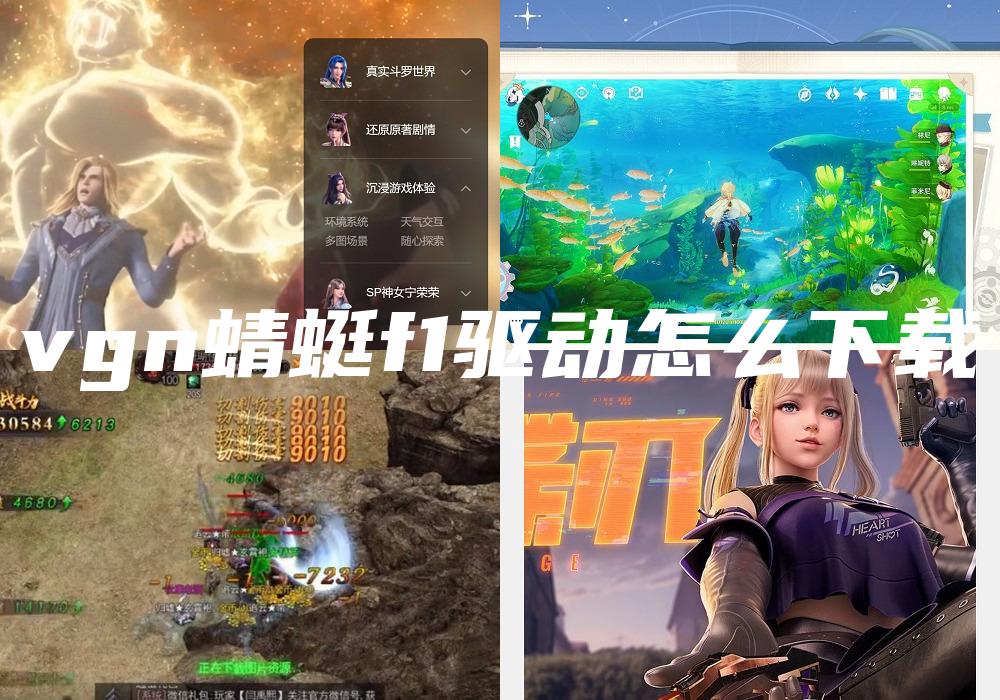 vgn蜻蜓f1驱动怎么下载