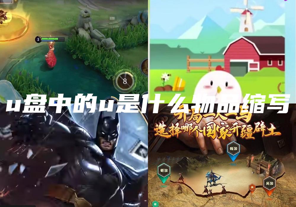u盘中的u是什么物品缩写
