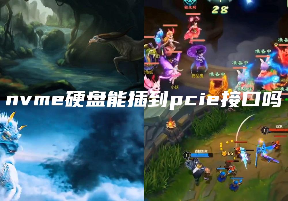 nvme硬盘能插到pcie接口吗