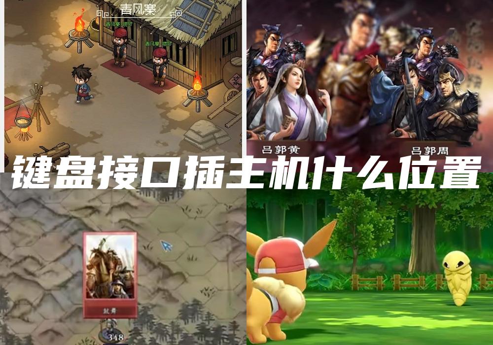 键盘接口插主机什么位置