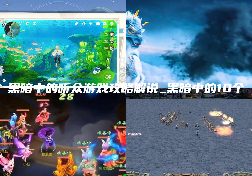 黑暗中的听众游戏攻略解说_黑暗中的10个