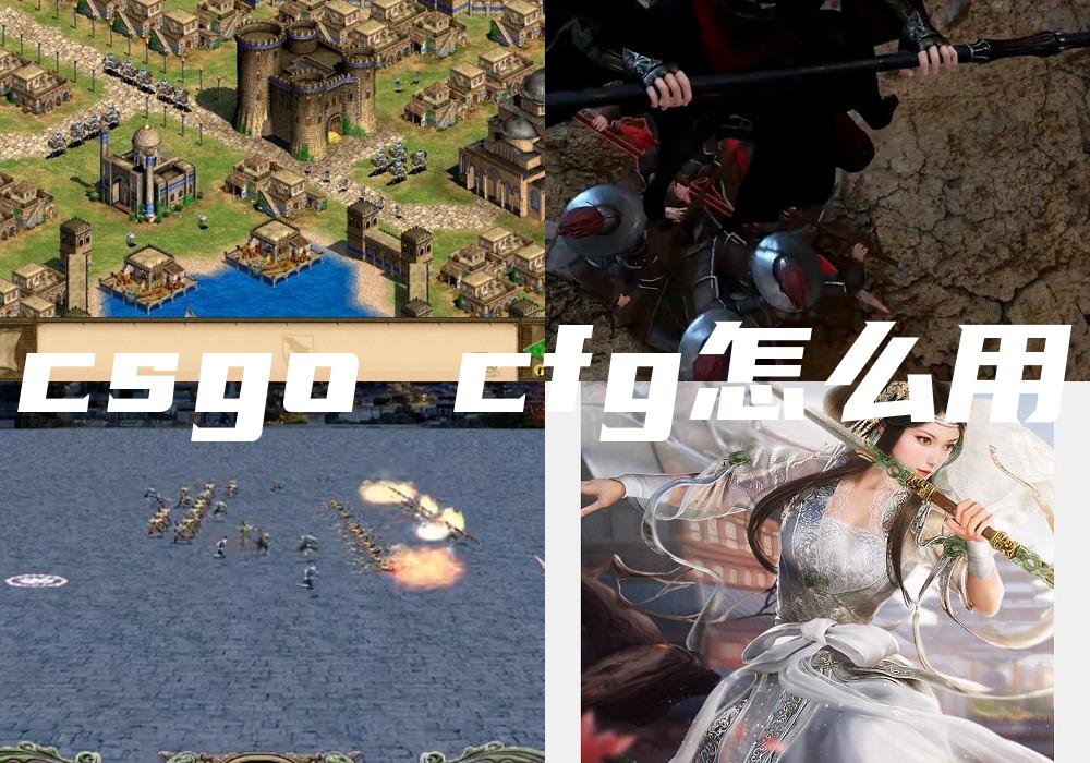 csgo cfg怎么用