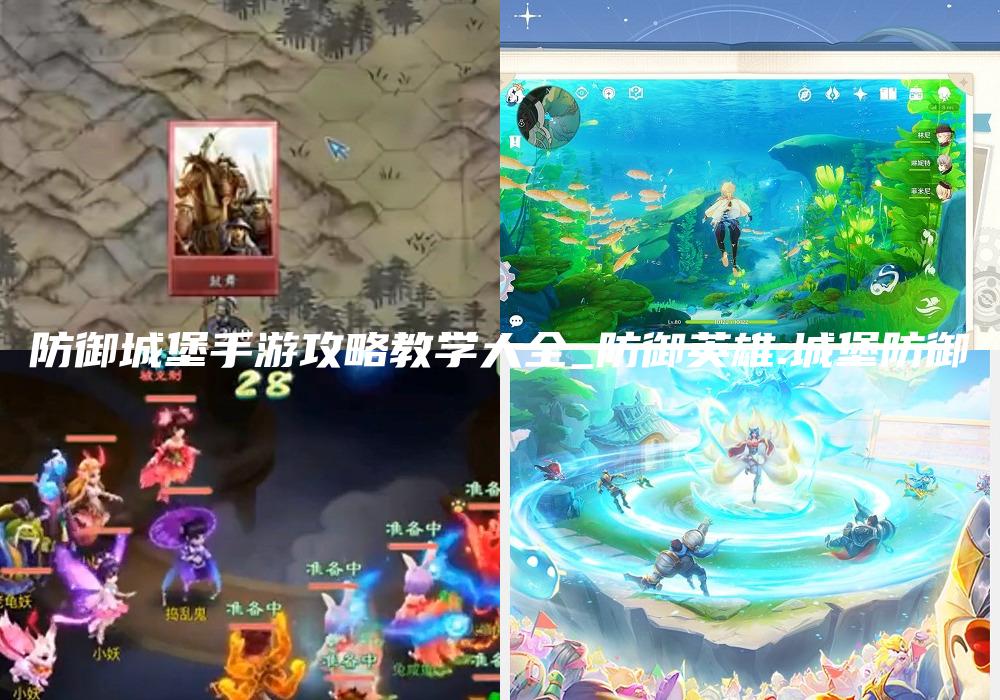 防御城堡手游攻略教学大全_防御英雄:城堡防御